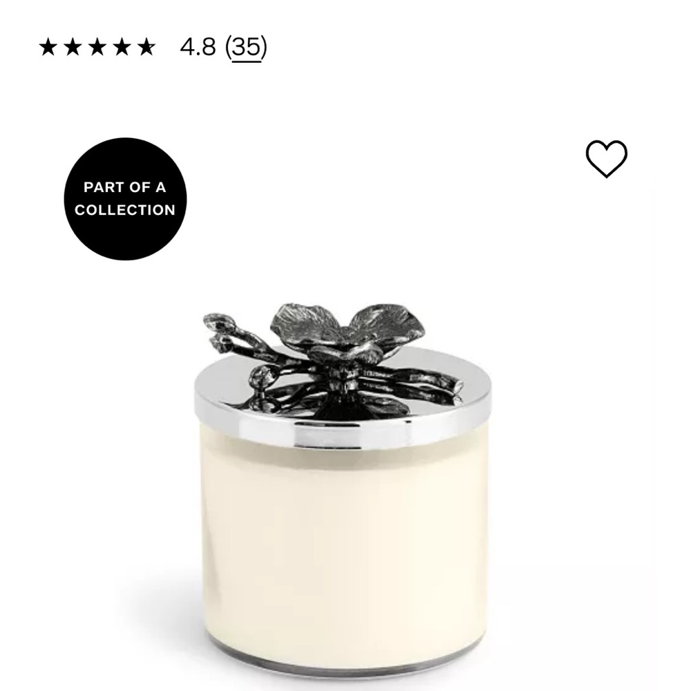 Michael Aram Black Orchid Candle